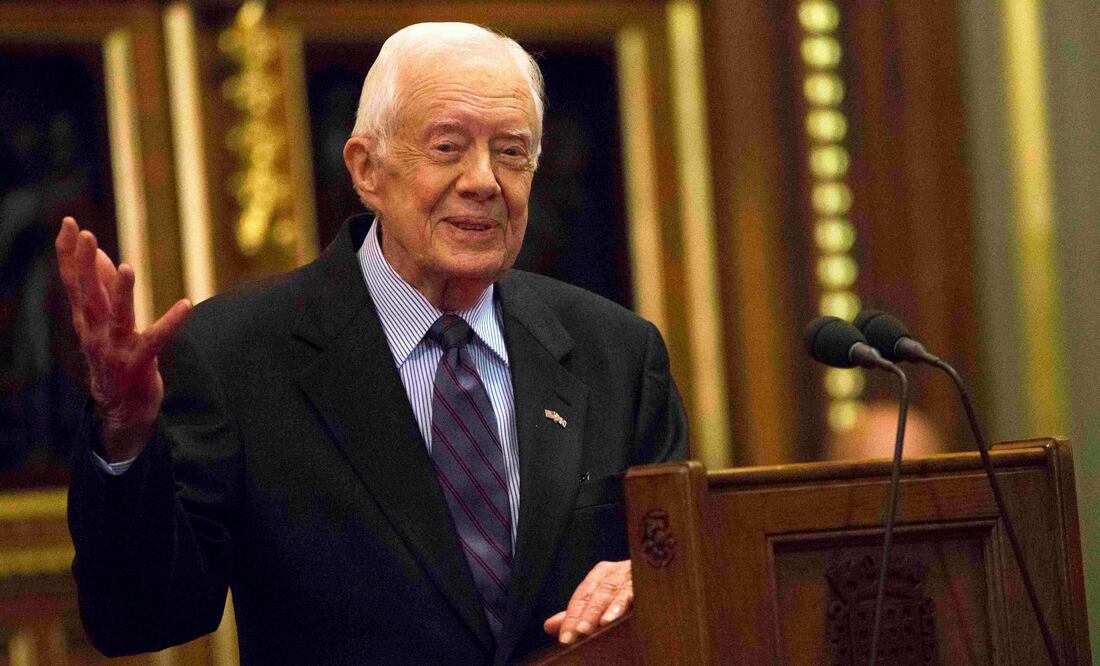 Jimmy Carter, expresidente de Estados Unidos, muere a los 100 años. Foto: AP