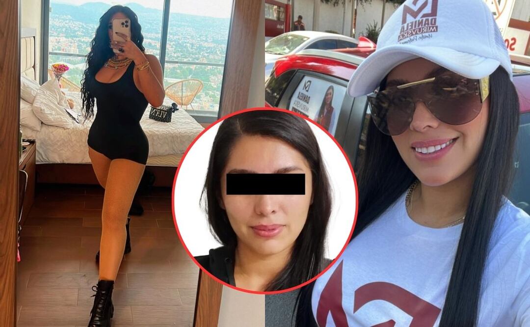 Detienen a ex Miss Edomex por robo y despojo ¿Quién es Daniela Miruvska? Fotos: IG @miruvska // FGJ Edomex