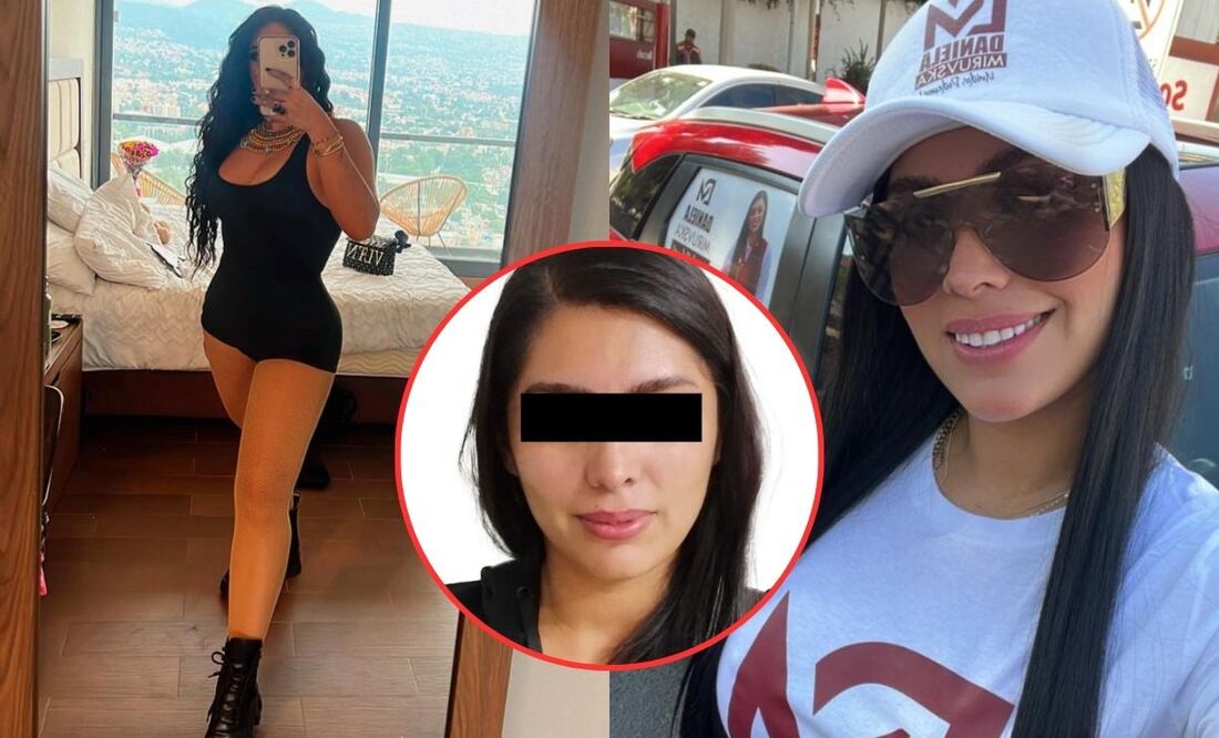 Detienen a ex Miss Edomex por robo y despojo ¿Quién es Daniela Miruvska? Fotos: IG @miruvska // FGJ Edomex