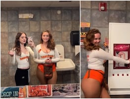 Meseras de Hooters revelan en TikTok que deben comprar medias en máquina expendedora