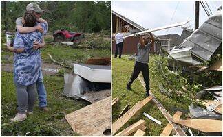 Video. Así se vivió el tornado que azotó Mississippi el fin de semana