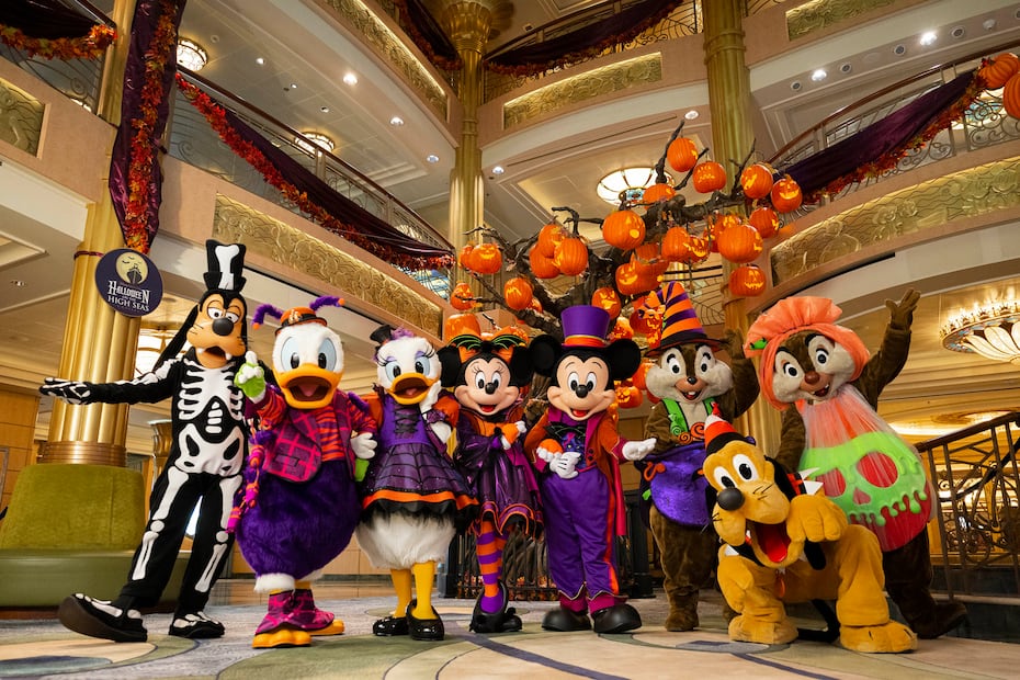 Disney Cruise Line Halloween on the High Seas. (Abigail Nilsson, photographer). © Disney / Cortesía Disney Cruise Line