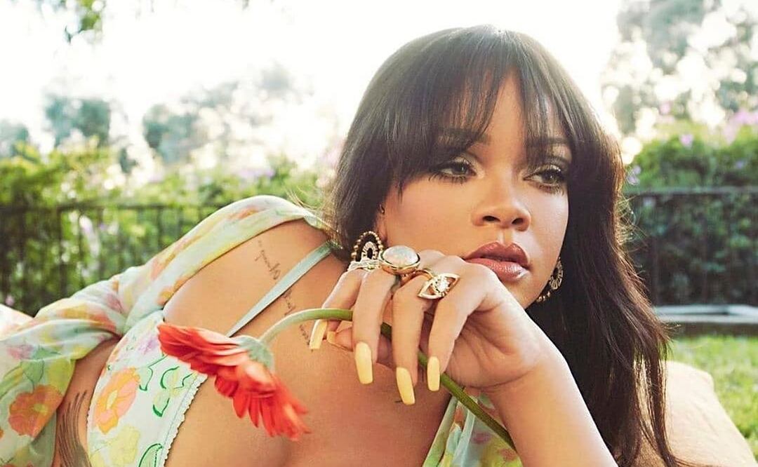 Rihanna sube la temperatura con sesión en atrevida lencería de encaje. Foto: SavagexFenty via The Grosby Group