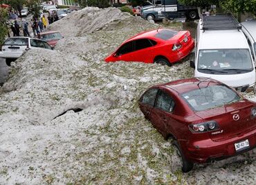 Prensa de EU destaca tormenta de granizo que azotó a Guadalajara