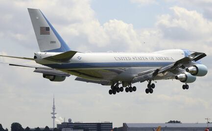 ¿Cómo es por dentro el Air Force One, el avión del presidente de EU?