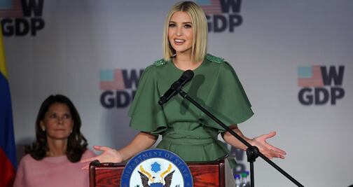 Ivanka sorprende con cambio de look en Colombia