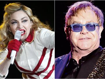 Madonna y Elton John hacen las paces tras más de dos décadas enfrentados: "¡Por fin enterramos el hacha!"