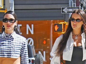 Bella Hadid y Dua Lipa destilan glamour y estilo en Nueva York