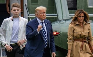 Decoración de cumpleaños de Barron desata críticas contra Melania Trump