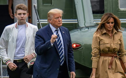 Decoración de cumpleaños de Barron desata críticas contra Melania Trump