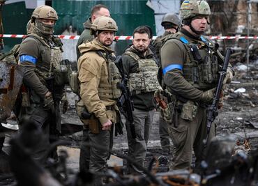 Zelenski califica a soldados rusos de "asesinos, torturadores, violadores y saqueadores"