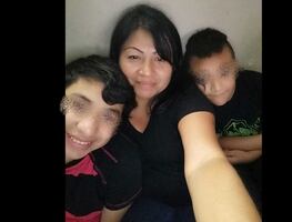 “En la frontera me dijeron que los niños entraban pero yo no”, relata salvadoreña