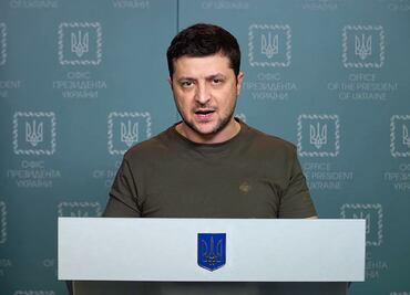 Zelenskyy critica a la OTAN por no imponer zona exclusión aérea sobre Ucrania