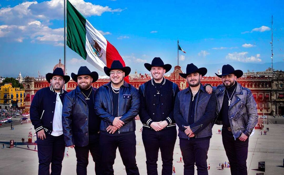 Grupo Frontera dará concierto en el Zócalo de CDMX. Foto: iStock/AP Photo/John Loche