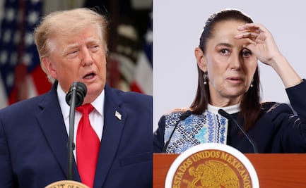 “Los cárteles controlan México”: Trump asegura que se lo dijo directamente a Sheinbaum y advierte de ataques por tierra