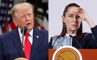 “Los cárteles controlan México”: Trump asegura que se lo dijo directamente a Sheinbaum y advierte de ataques por tierra