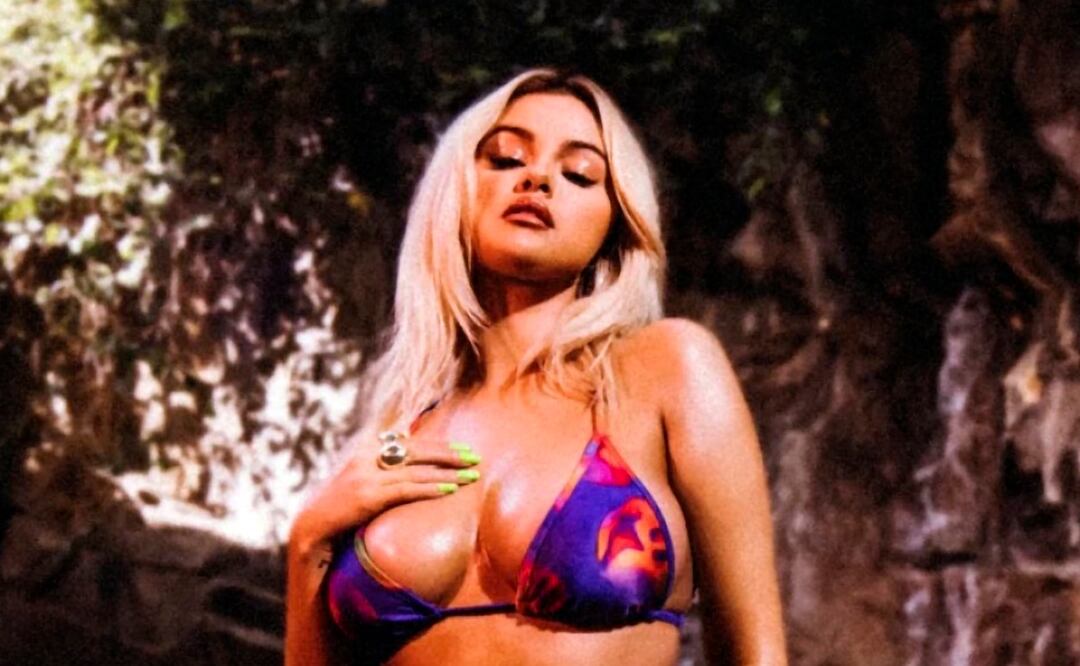 Selena Gomez posa en pequeño bikini durante sesión. Foto: The Grosby Group