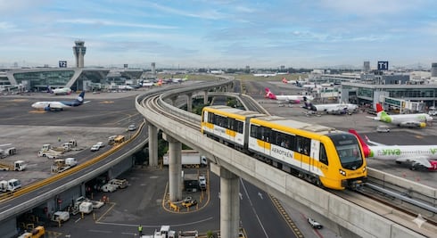 Aerotrén del aeropuerto de CDMX: Horarios y cómo usarlo para transitar entre Terminal 1 y Terminal 2 