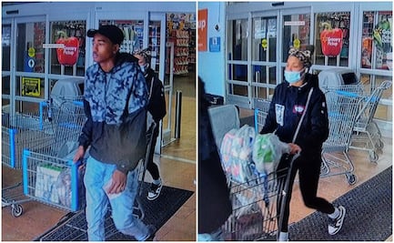 Pareja roba más de 6 mil dólares en mercancía de Walmart al engañar a cajero