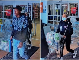 Pareja roba más de 6 mil dólares en mercancía de Walmart al engañar a cajero