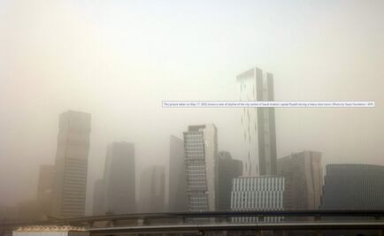 Tormentas de arena provocan caos en varios países de Oriente Medio (VIDEOS)