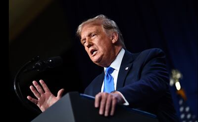 Donald Trump aseguró que "nunca hemos estado tan cerca de la III Guerra Mundial". AFP