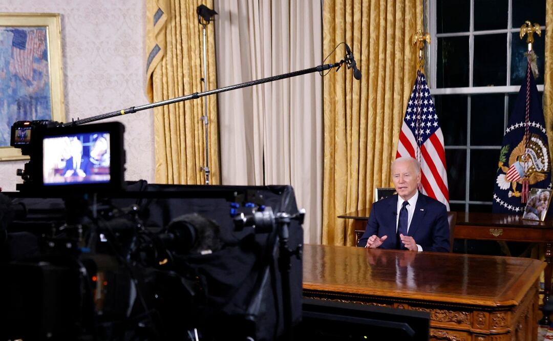 Joe Biden le pide a Israel “no dejarse llevar por la ira” en medio de su guerra con Hamás. Foto: AFP