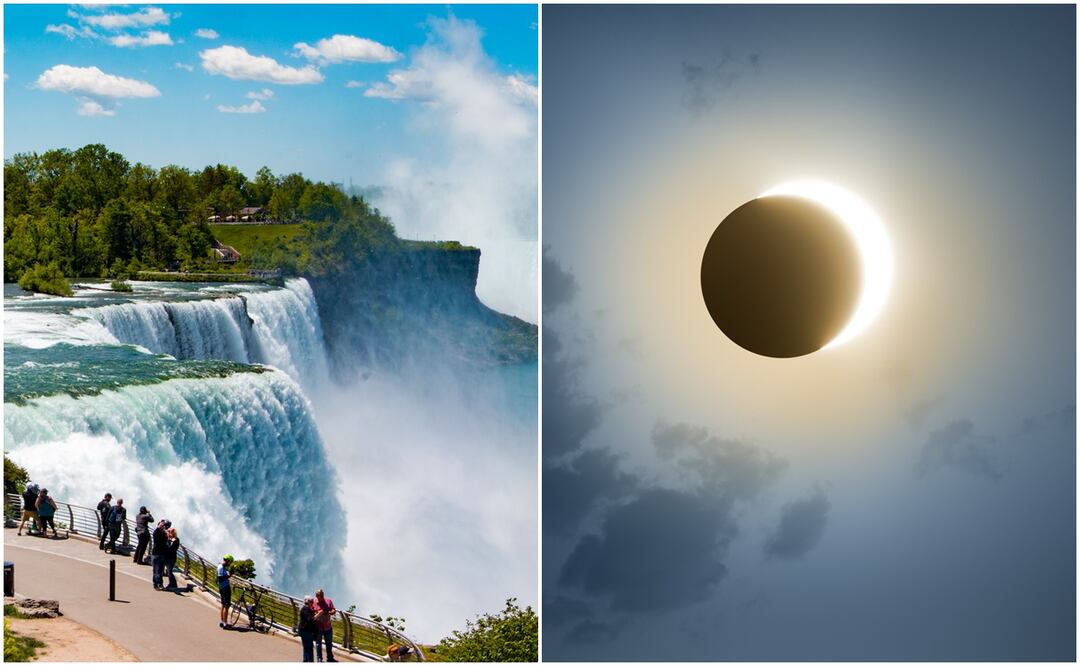 Eclipse Solar de 2024. La NASA prepara eventos especiales en las Cataratas del Niágara para disfrutarlo. Foto: iSTOCK-Bruno Valenzano-peterschreiber.media