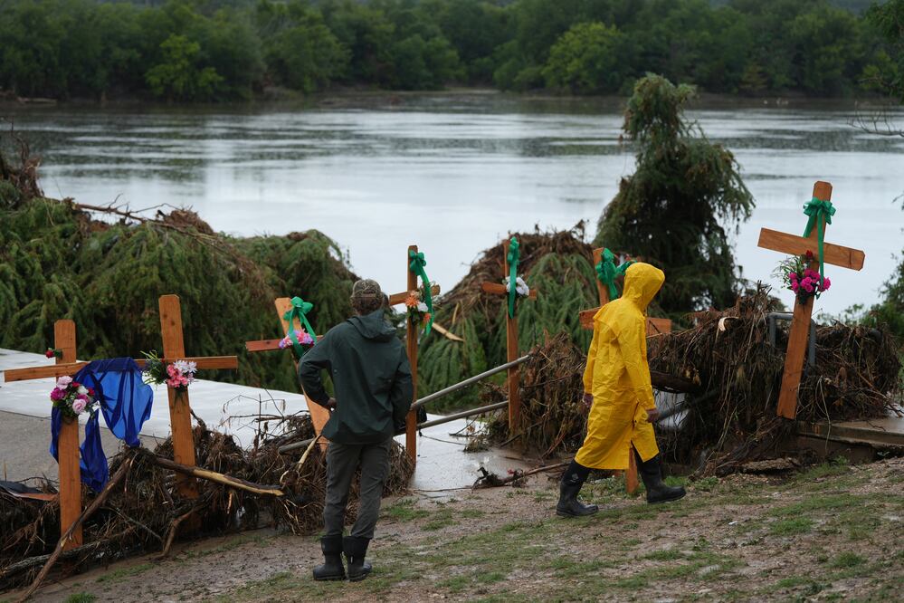 Inundaciones en Texas: 133 muertos y 100 desaparecidos; la búsqueda tardará 6 meses. Foto: AP