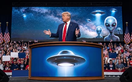 ¿Trump revelará la existencia de extraterrestres? Esto es lo que se sabe del supuesto anuncio sobre OVNIs