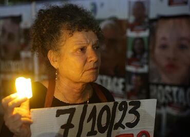 Israel conmemora el ataque de Hamás del 7 de octubre en silencio y con lágrimas
