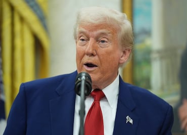 ¿Trump se acobarda con los aranceles? “No me acobardo, ¡esto es negociación!”