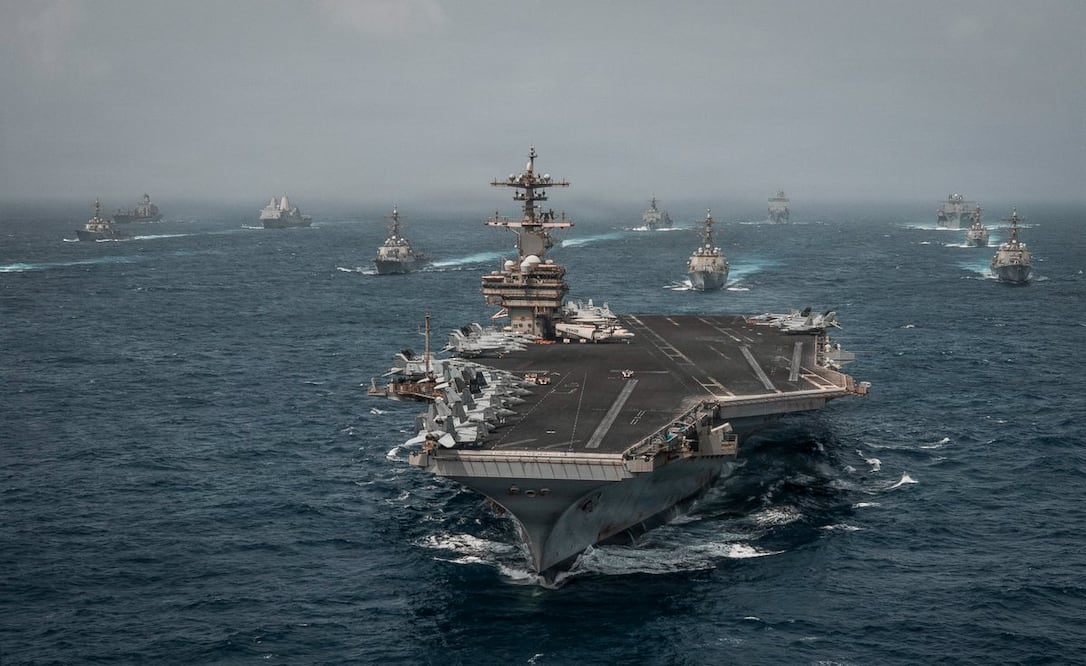 Irán advierte que se acerca la "hora cero" para atacar a fuerzas de Estados Unidos. EFE/ Centcom