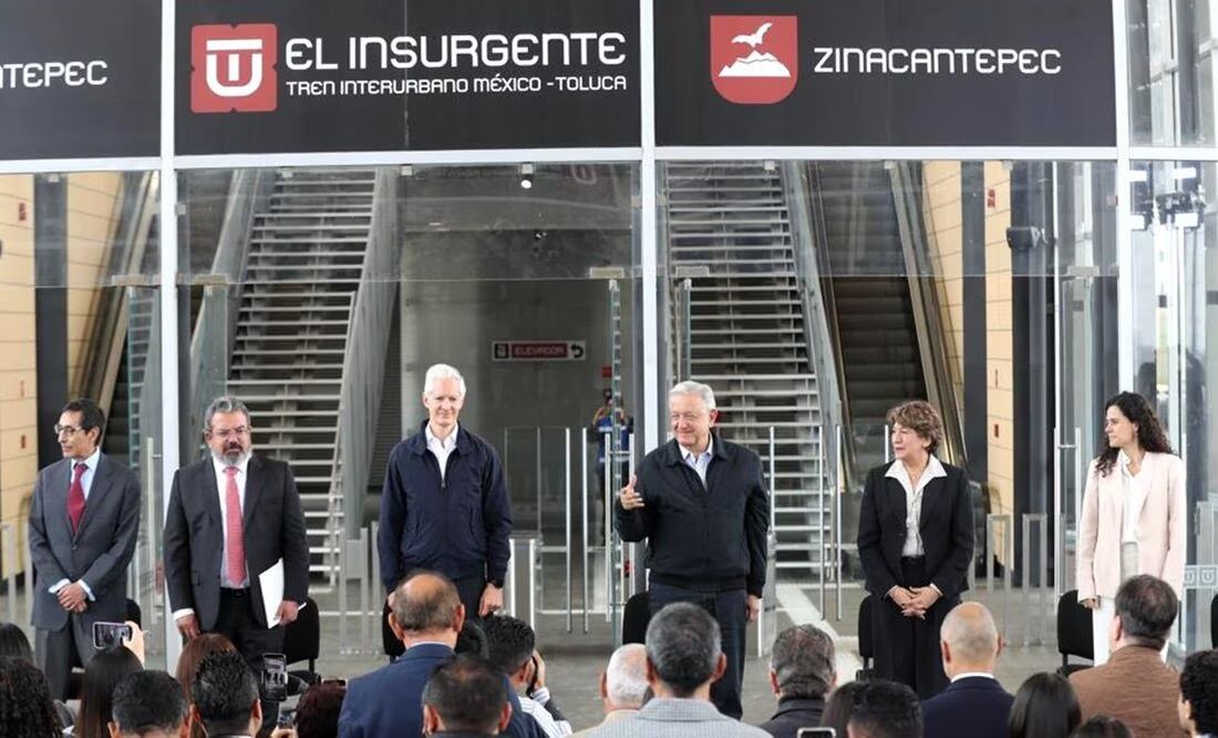 AMLO defiende la continuidad de la obra del Tren 'El Insurgente' pese a sobrecostos: 'No podemos dejar dinero del pueblo tirado. Foto Jorge Alvarado / EL UNIVERSAL