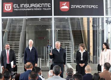AMLO inaugura el Tren Interurbano 'El Insurgente'; Estaciones, costo y tiempo de recorrido