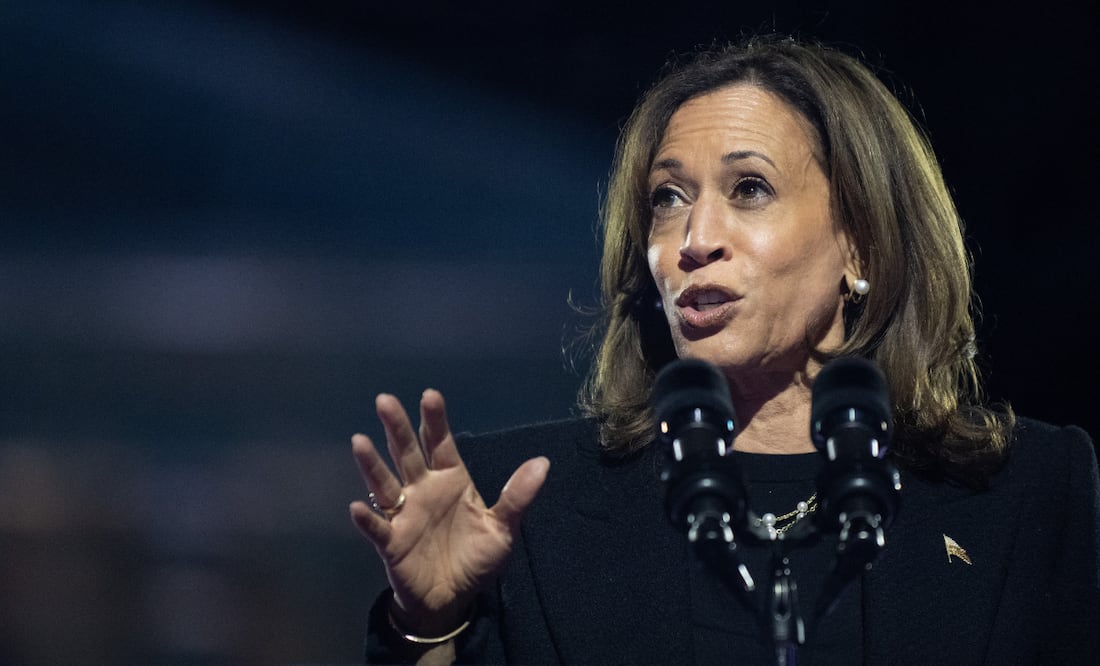 Kamala Harris insinúa que podría buscar nuevamente la presidencia de Estados Unidos. Foto: AP/Jacquelyn Martin