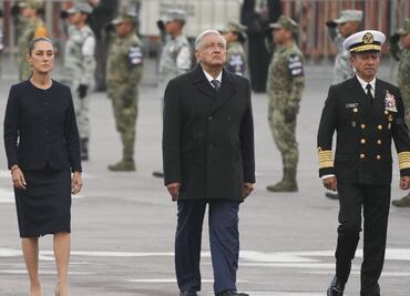 AMLO y Sheinbaum conmemoran los sismos de 1985 y 2017, los más devastadores