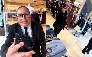 Guardia de Liverpool Perisur acusa a joven afromexicana de robo y la insulta; video se vuelve viral