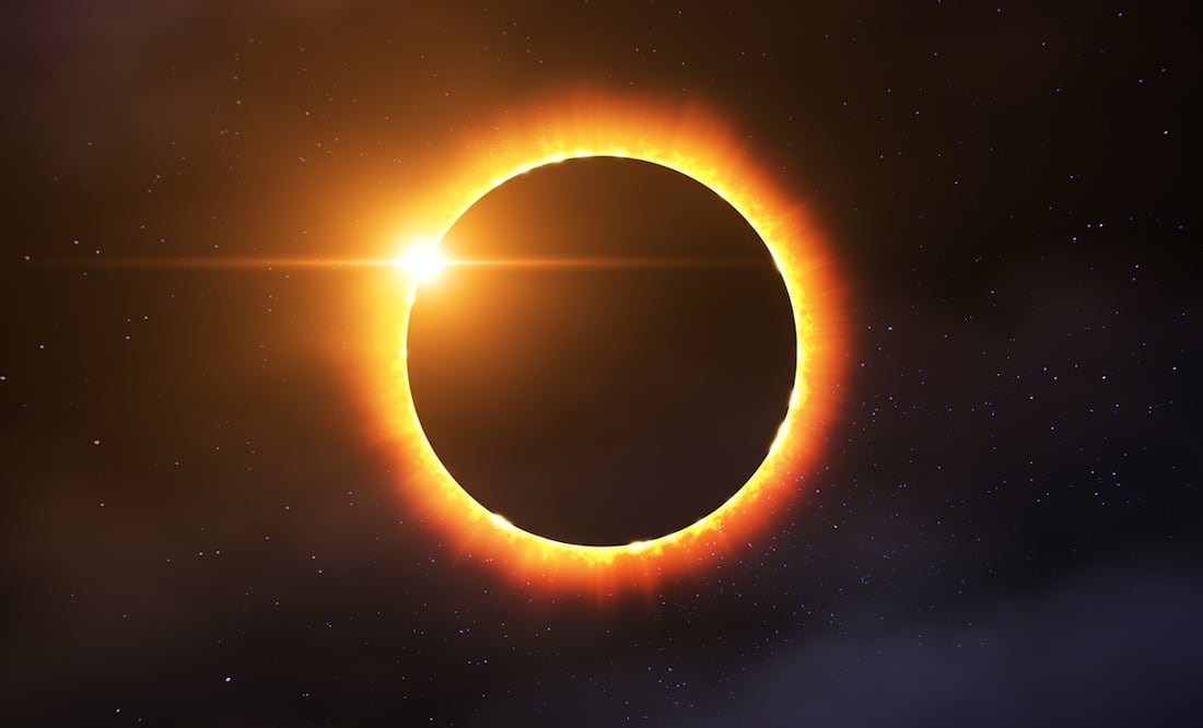 Anillo de fuego 2023. Foto: iSOTCK/SDKosig