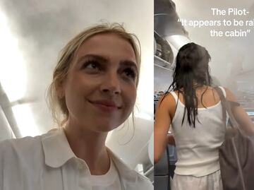 Misteriosa niebla blanca moja a los pasajeros de un vuelo a Nueva York; ¿Qué es?