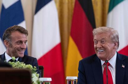 Micrófono abierto capta lo que Trump le confesó a Macron sobre Putin y Ucrania
