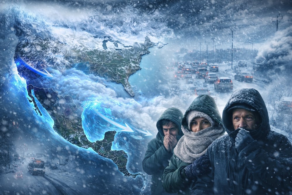 ¿Afectará la tormenta de EU a México? Estos estados están en riesgo