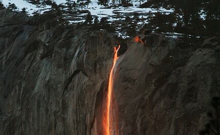 ¿Cuándo y dónde ver la “Cascada de Fuego” del Parque Yosemite?