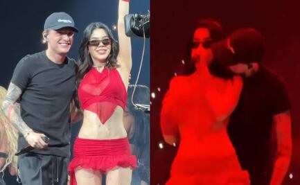 Captan a Peso Pluma con Kenia Os en romántico encuentro; Mhoni Vidente dice que ella "está embarazada"