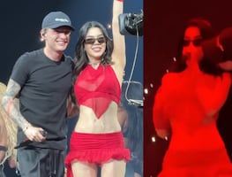 Captan a Peso Pluma con Kenia Os en romántico encuentro; Mhoni Vidente dice que ella "está embarazada"