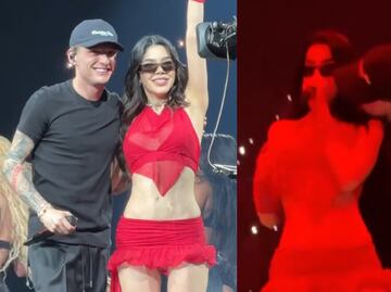 Captan a Peso Pluma con Kenia Os en romántico encuentro; Mhoni Vidente dice que ella "está embarazada"