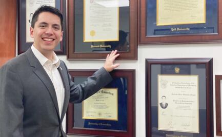 Reconocen al mexicano Andrew Almazán por educación a sobredotados