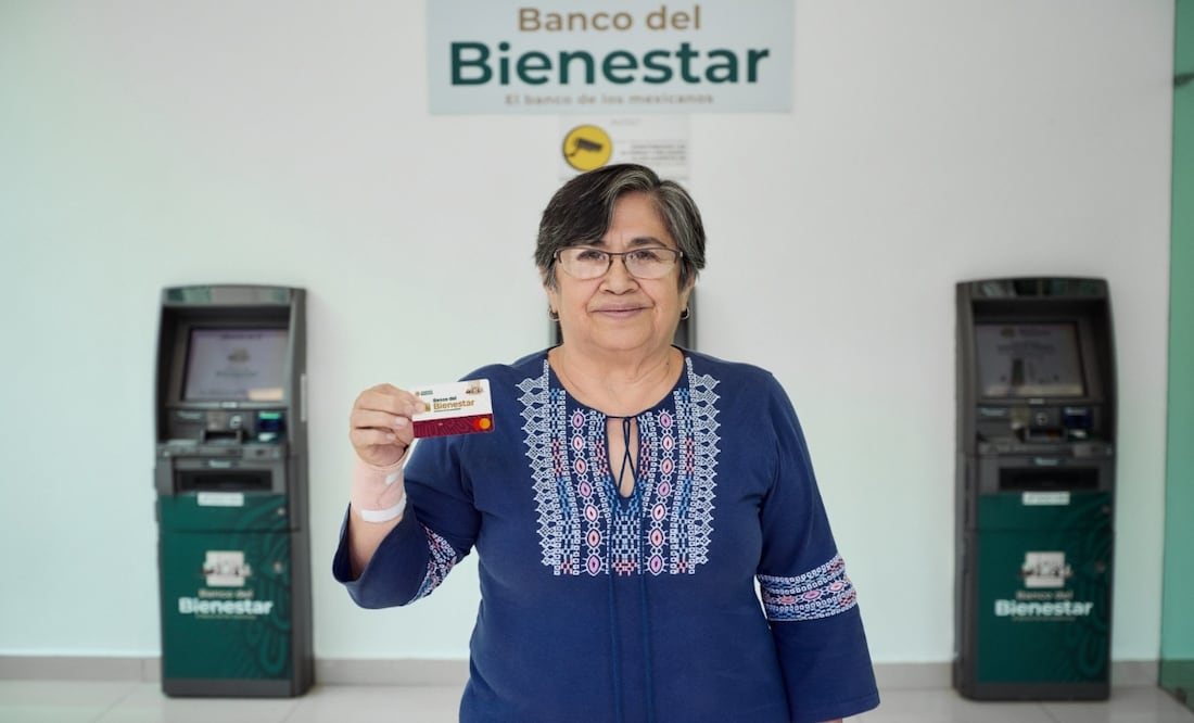 Pensión Bienestar. ¿A qué letras les toca cobrar 6 mil pesos del 4 al 8 de noviembre? Foto: Banco del Bienestar