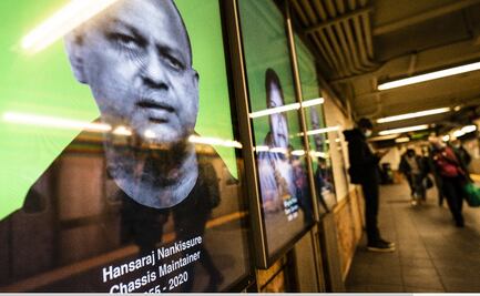 Covid. NY homenajea a empleados del transporte público fallecidos