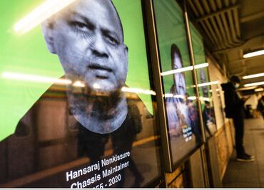 Covid. NY homenajea a empleados del transporte público fallecidos